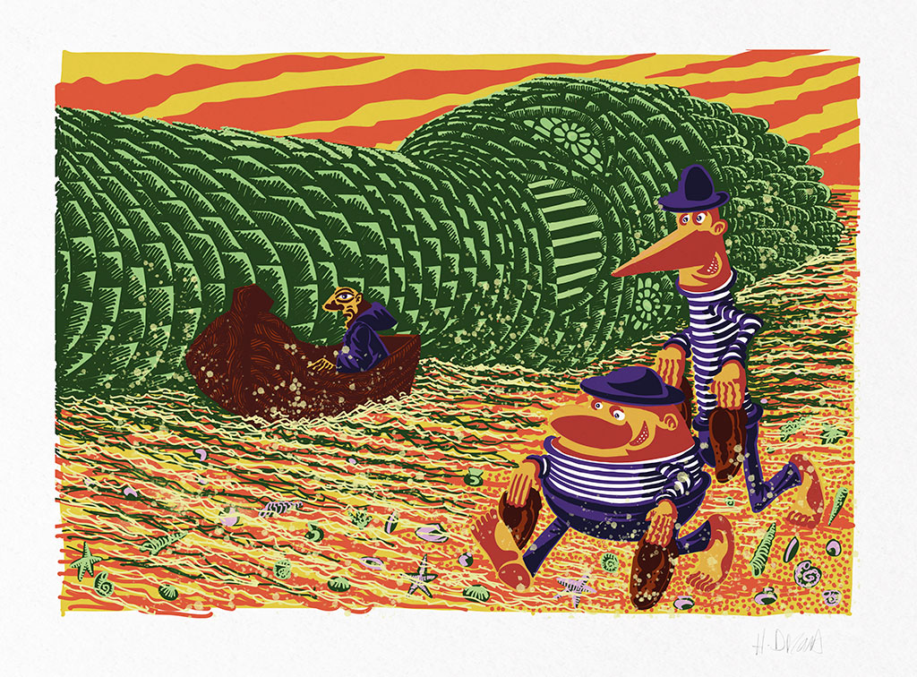 Nova Serigrafia de Herv&eacute; Di Rosa